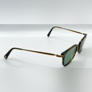 Seraphin Brown Gray Oval Sunglasses Frames Only